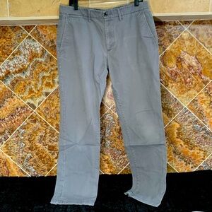 Men's Gray Goodfellow Hennepin Chino Labeled as 34 x 32